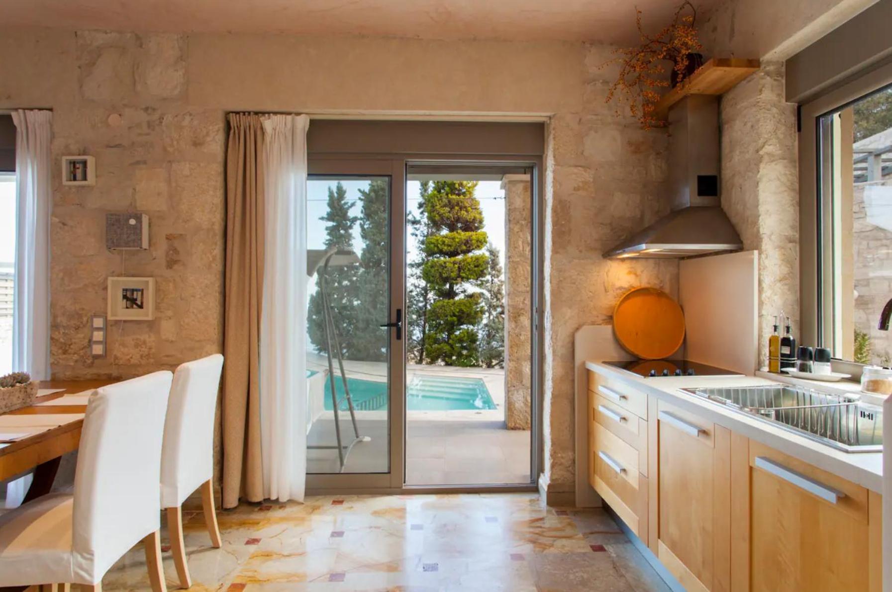 Thomais Resort: 2 Stone Villas With A Private Swimming Pool Agia Pelagia  Bagian luar foto